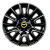 16" Lt/Aly wheels Victory Spoke black