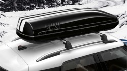 ЧОРНИЙ БАГАЖНИЙ БОКС НА ДАХ MINI 320.